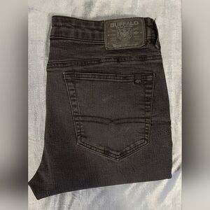 Buffalo David Bitton Men's Dark Gray Slim Jeans